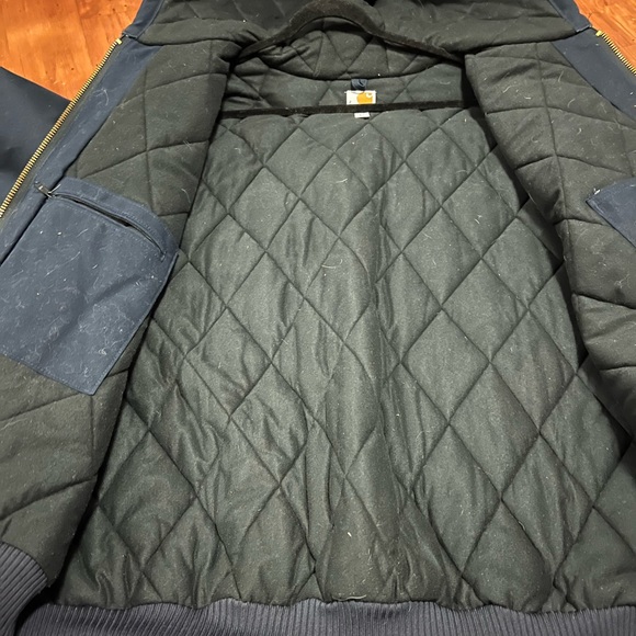 Carhartt navy blue coat 4xl - Picture 8 of 8